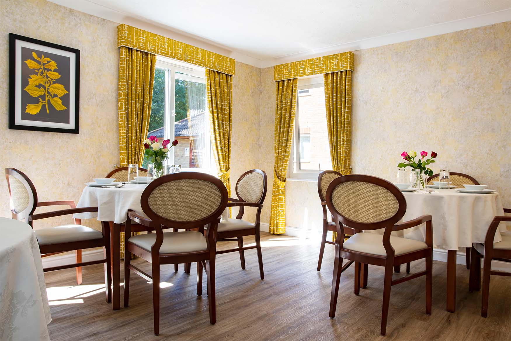 tables in our dining room