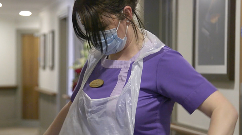 care team wearing PPE