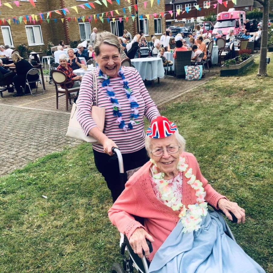 residents at our summer fete