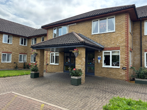 outside image of hazelwood care home