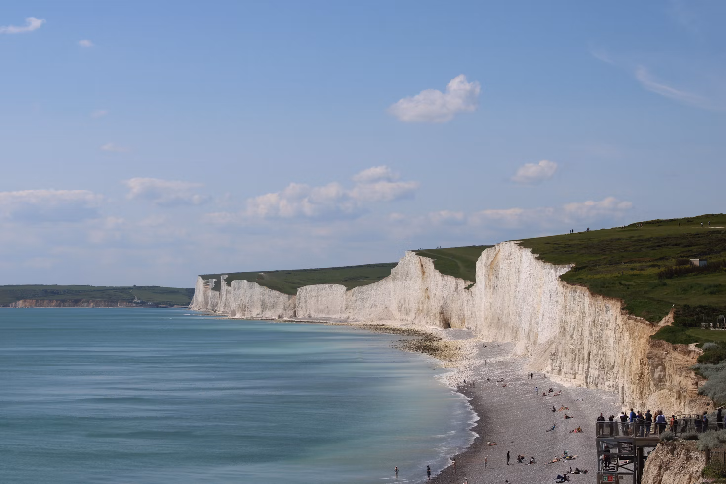 The white cliffs of Dover